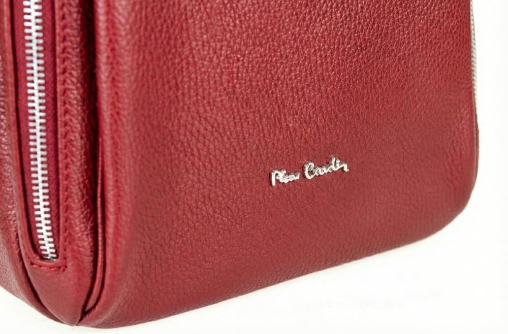 Pierre Cardin Kožený Batoh 1858 RUBINO Objem 8,3 L 5