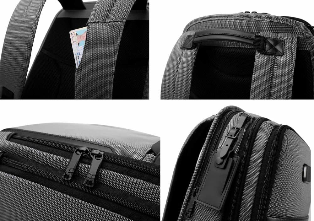 VALMIO Městský batoh na notebook Stelio Šedá Objem 13 L/14" 5