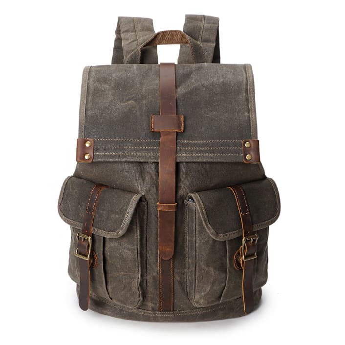 VALMIO Batoh Nelry - army green Zelená Objem 20 L 5