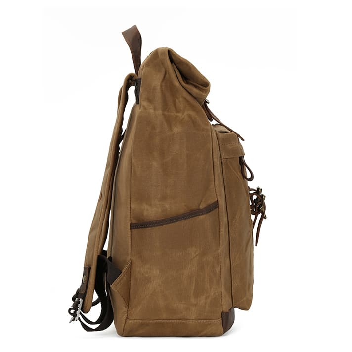 VALMIO Vintage batoh 6501 Hnědá Objem 22 L 3
