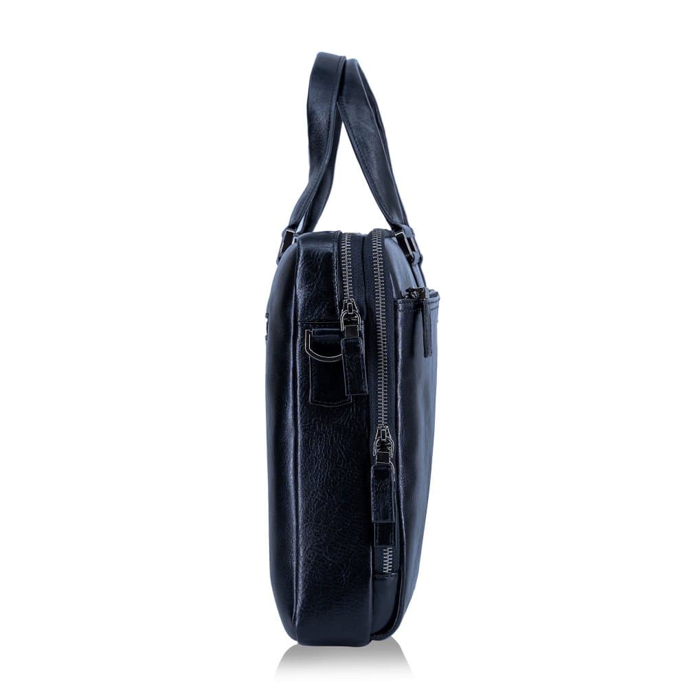 VALMIO Taška z pravé kůže Gentry Black 3