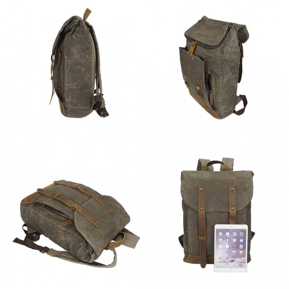 VALMIO Batoh Gans - army Zelená Objem 14,5 L 5