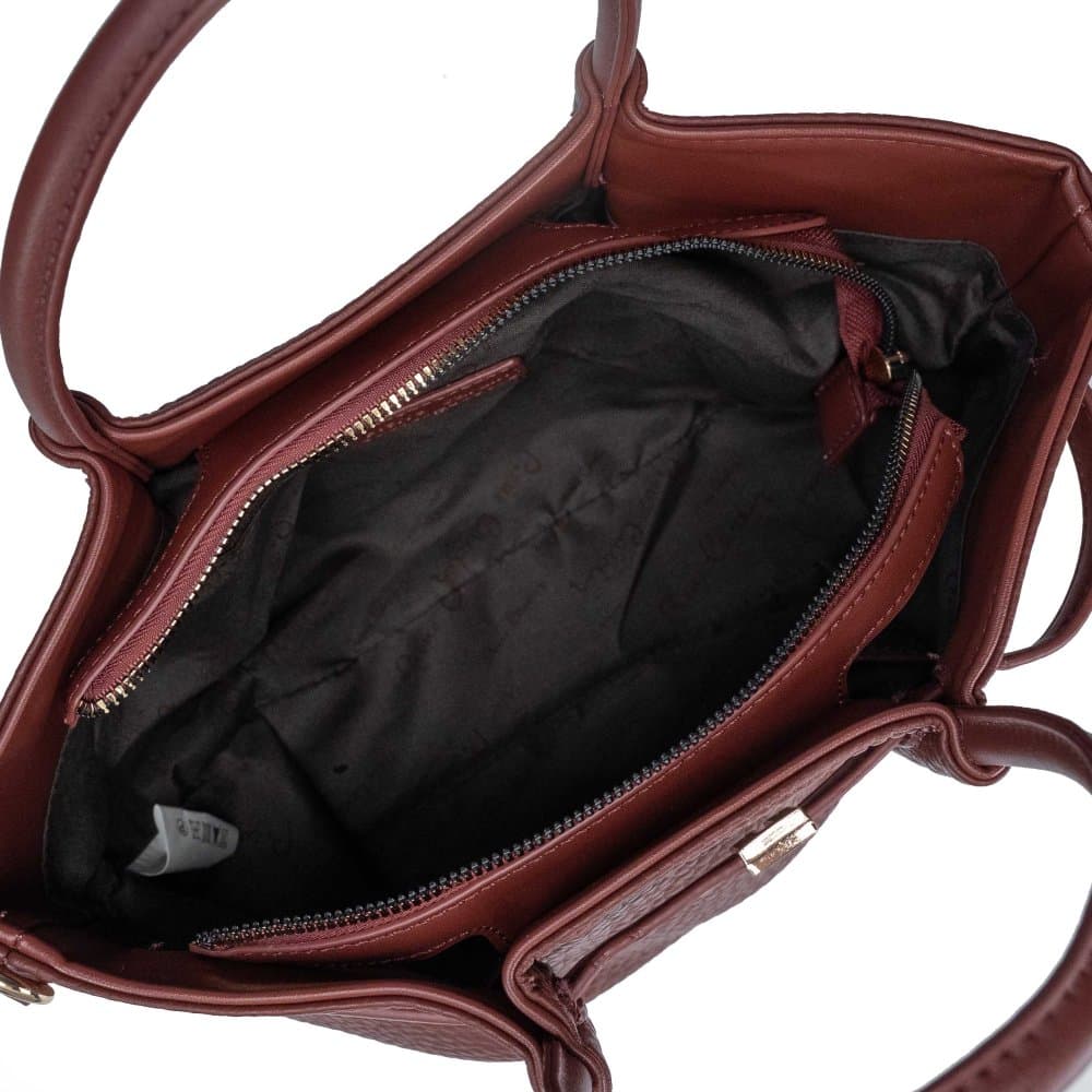 Pierre Cardin Dámská kabelka OSLO17 13563 vínová Vínová 13563-VINACIO 3