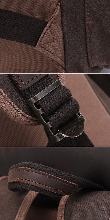 VALMIO Městský batoh Ranger - coffee Hnědá Objem 20 L 3