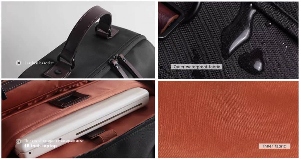 Stylový batoh Outdoor V210G Šedá Objem 15 L 4