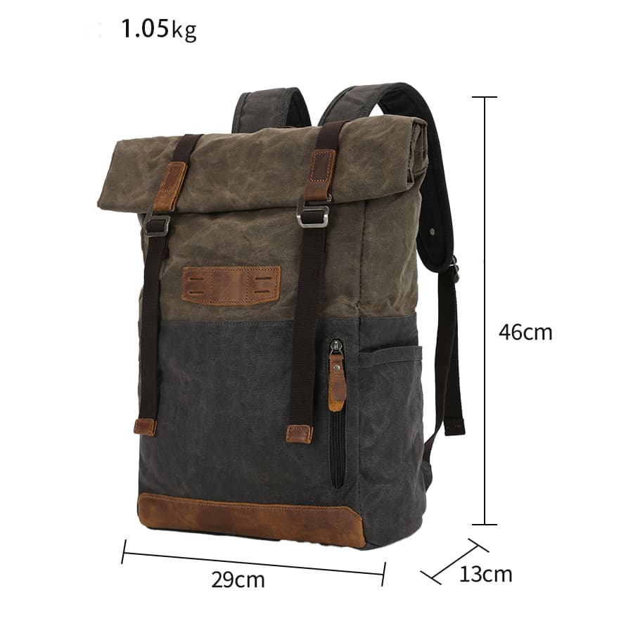 VALMIO Batoh G58 Zelená Objem 22 L 6