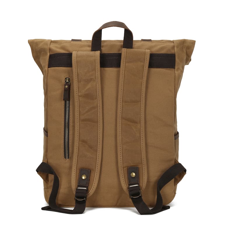 VALMIO Vintage batoh 6501 Hnědá Objem 22 L 4