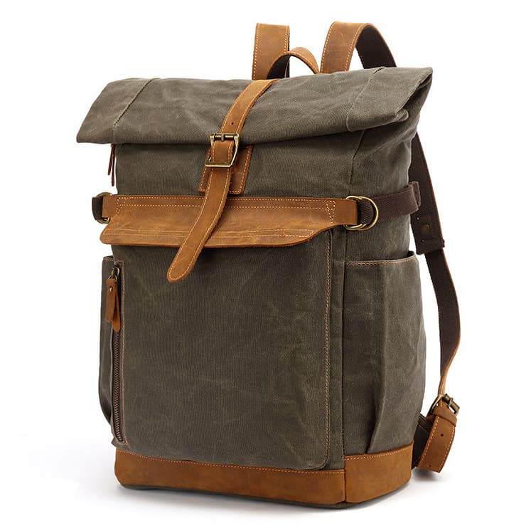 VALMIO Batoh Travel H1 Army Zelená Objem 20 L 3