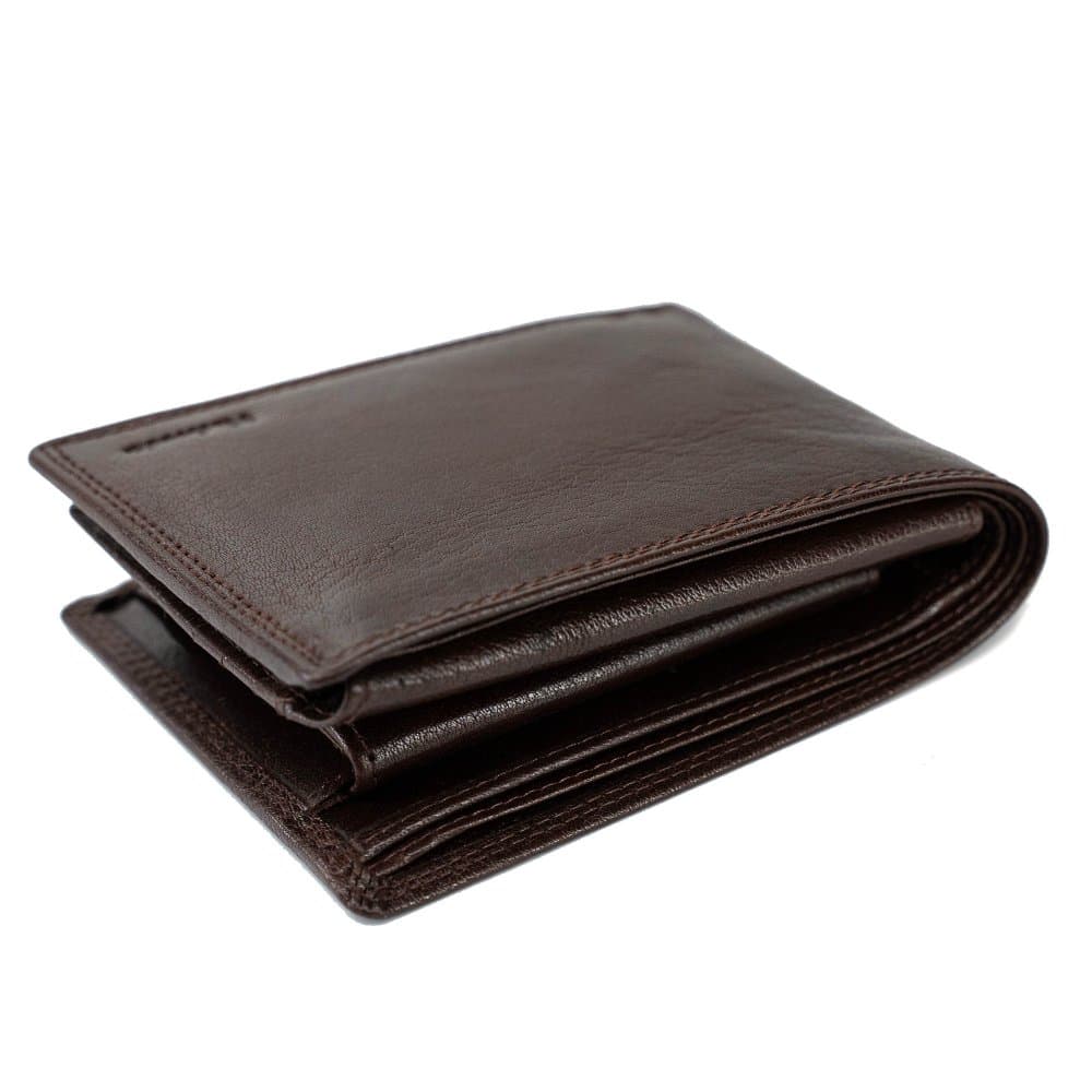VALMIO Pánská peněženka Classic Brown Hnědá 6