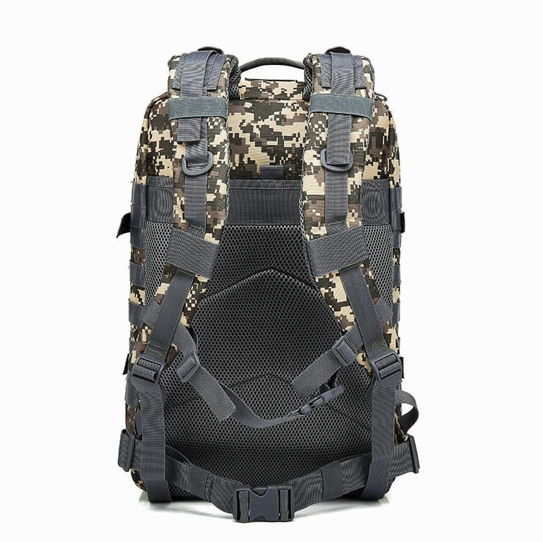 VALMIO vojenský batoh maskáč Zelená Objem 40 L 4