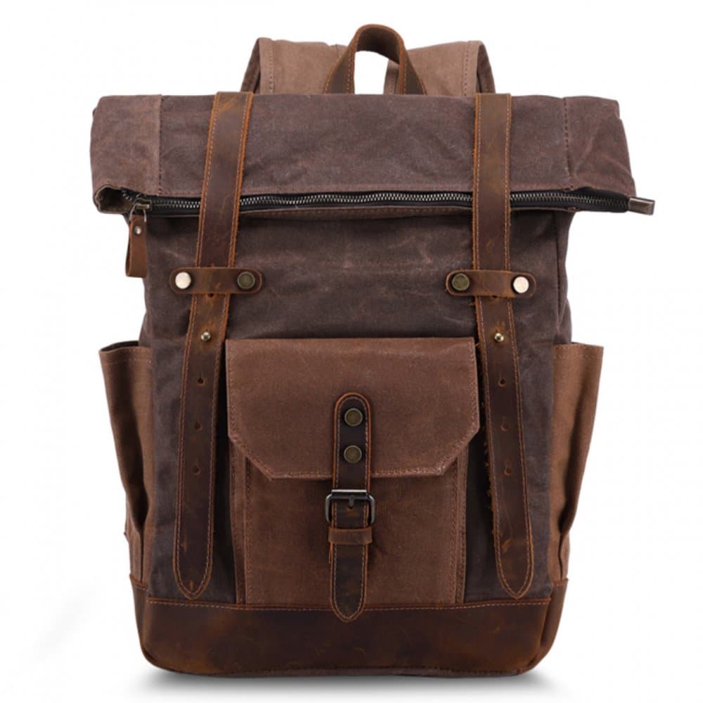 VALMIO Batoh městský Gwood - coffee Hnědá Objem 15 L
