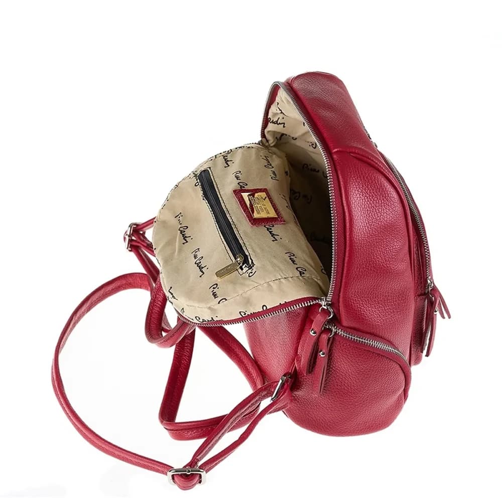Pierre Cardin Kožený Batoh IN VERA PELLE Objem 11,3 L 2
