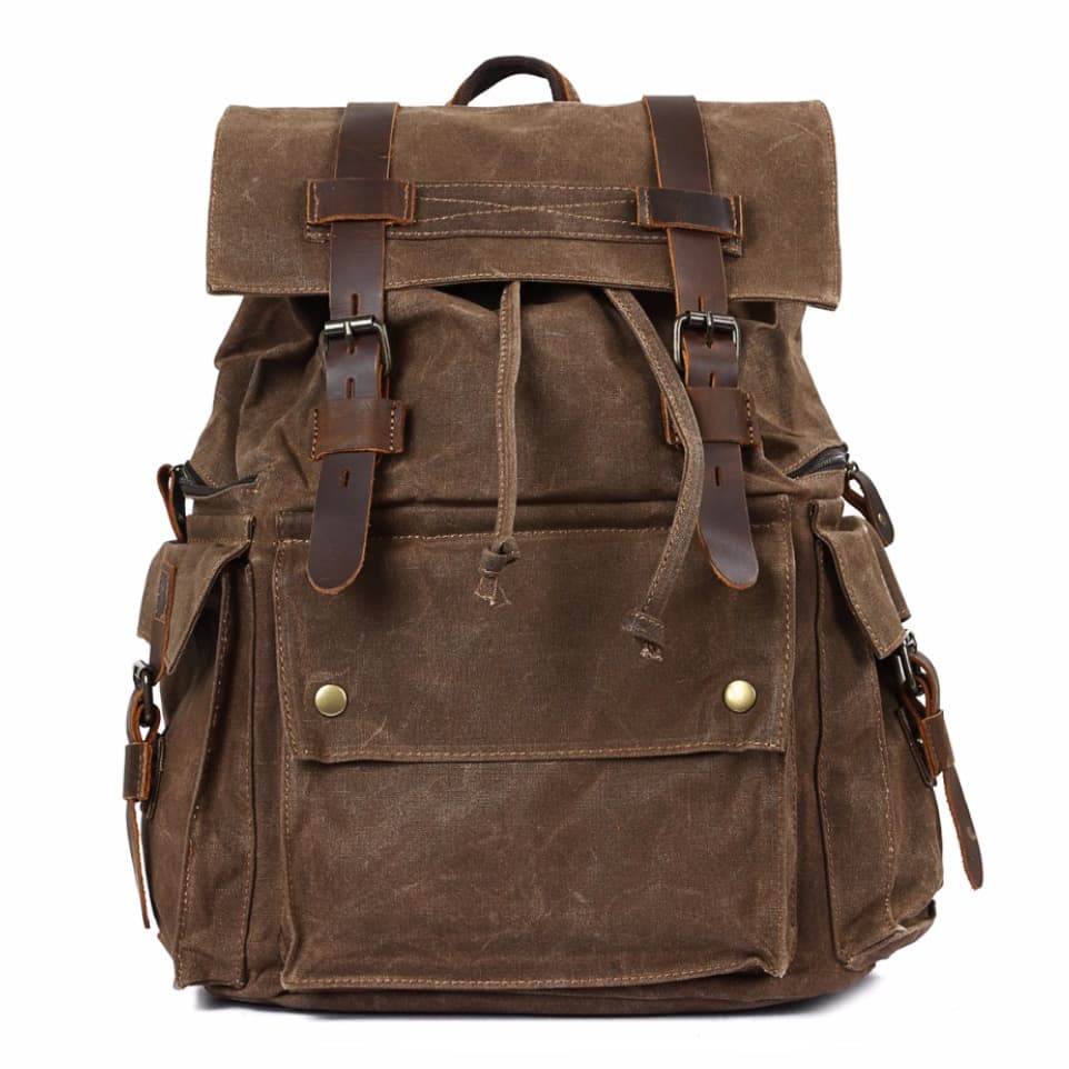 VALMIO Batoh Waxi - coffee Hnědá Objem 20 L
