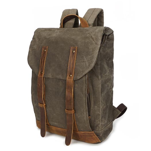 VALMIO Batoh Gans - army Zelená Objem 14,5 L