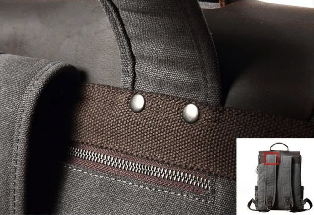 VALMIO Městský Batoh Army 207 Zelená Objem 14 L 2