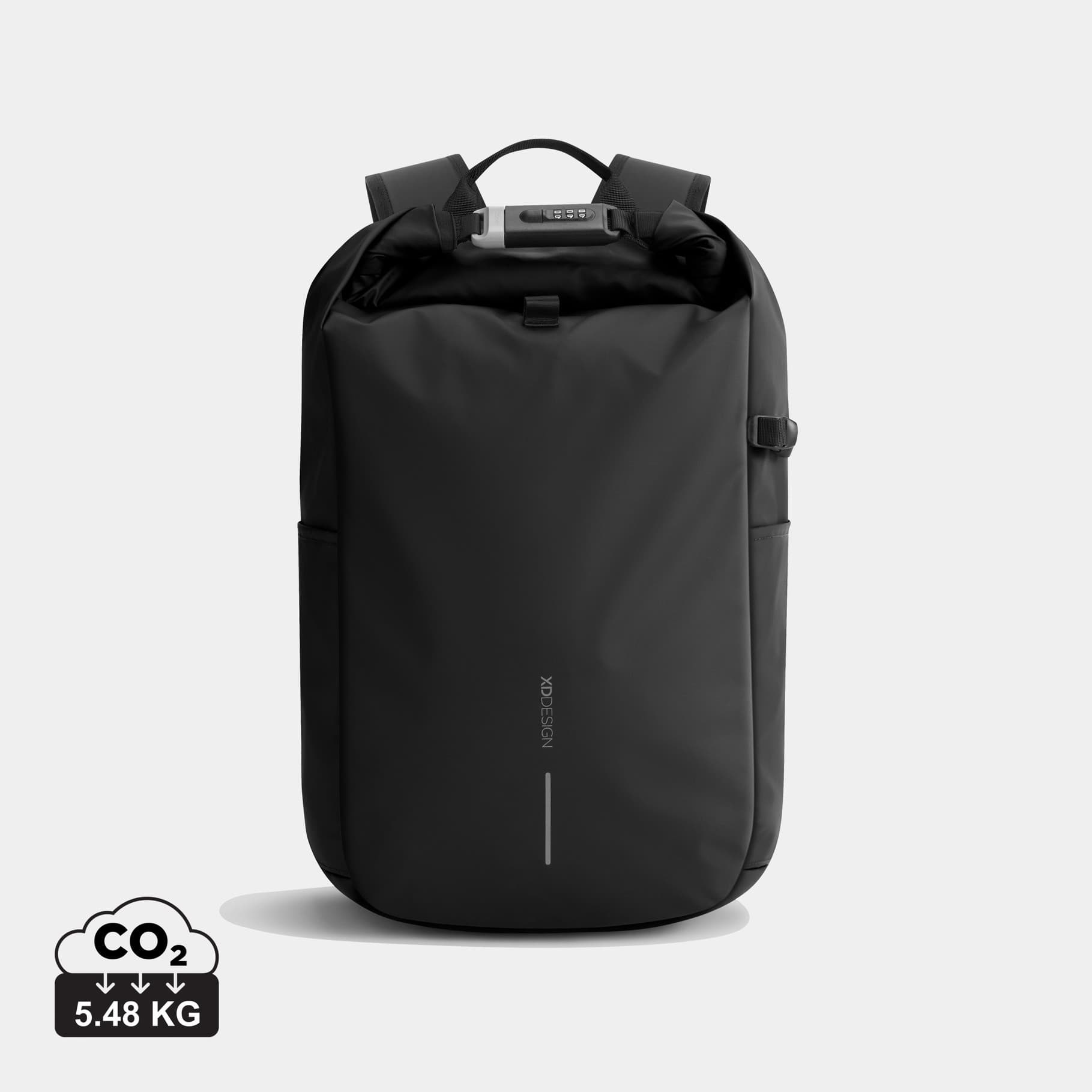 Voděodolný bezpečnostní batoh, Urban, 16", XD Design, černý 2