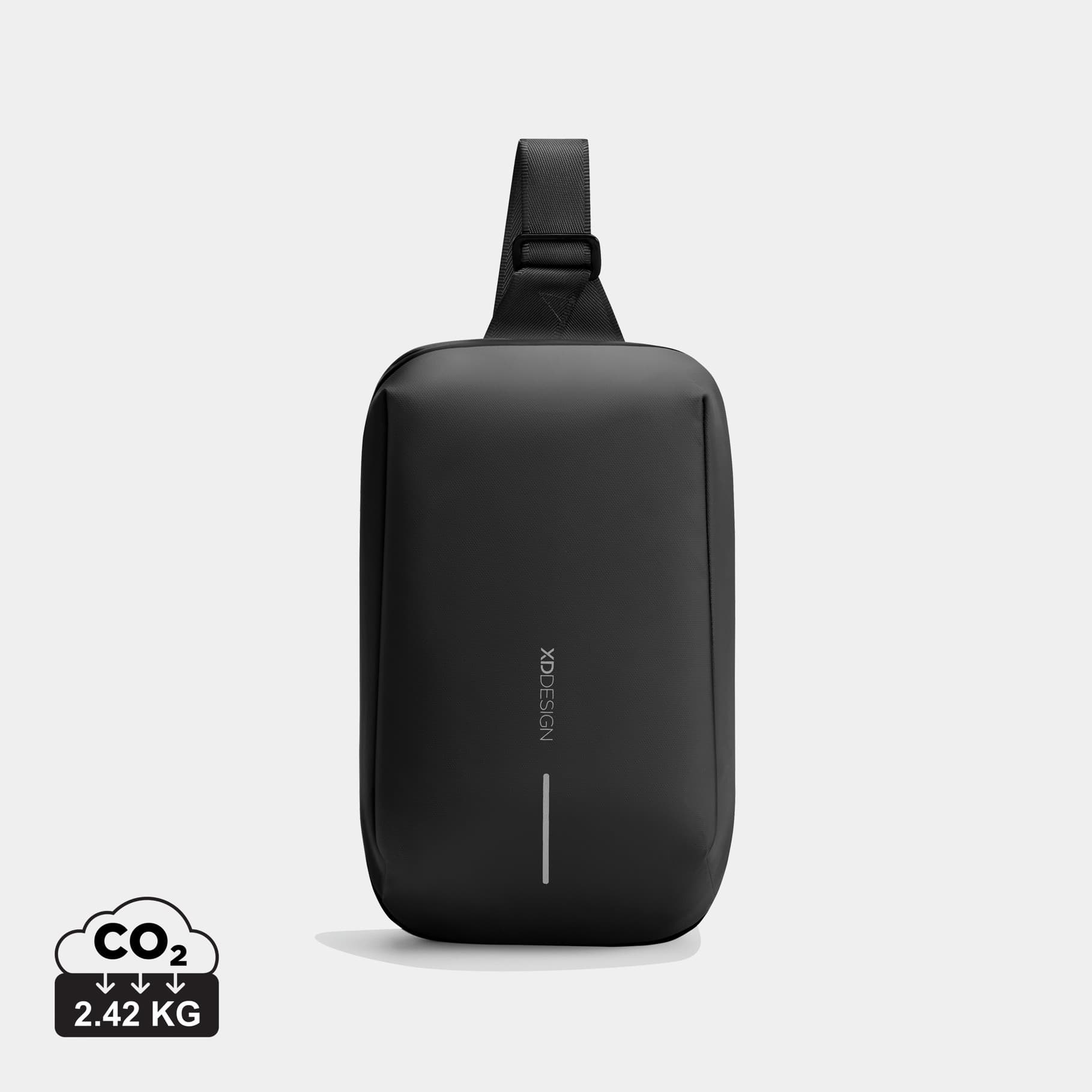 Voděodolný batoh přes rameno, Urban Sling, XD Design, černý 2