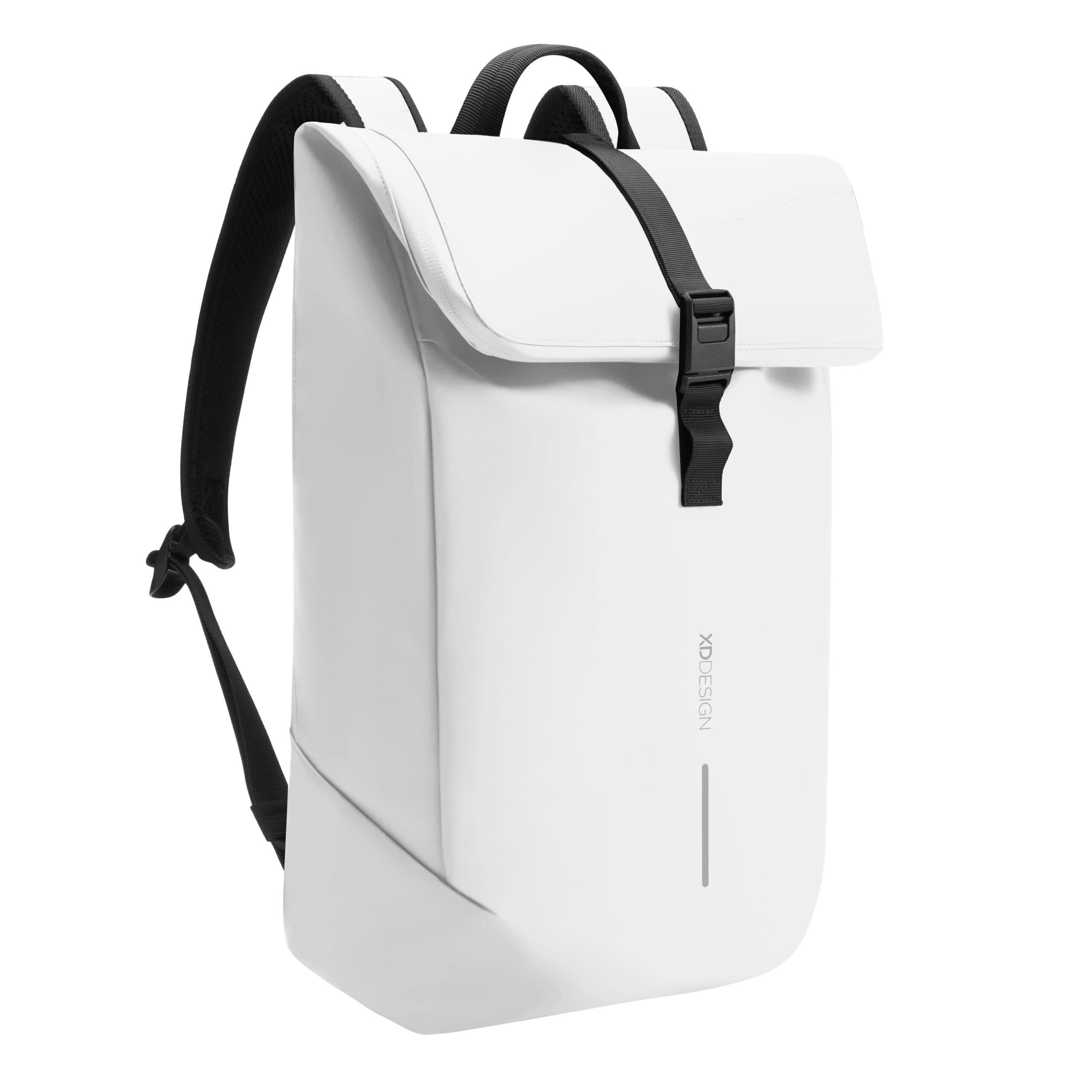 Voděodolný batoh s klopou, Urban, 16", XD Design, bílo/šedý 3