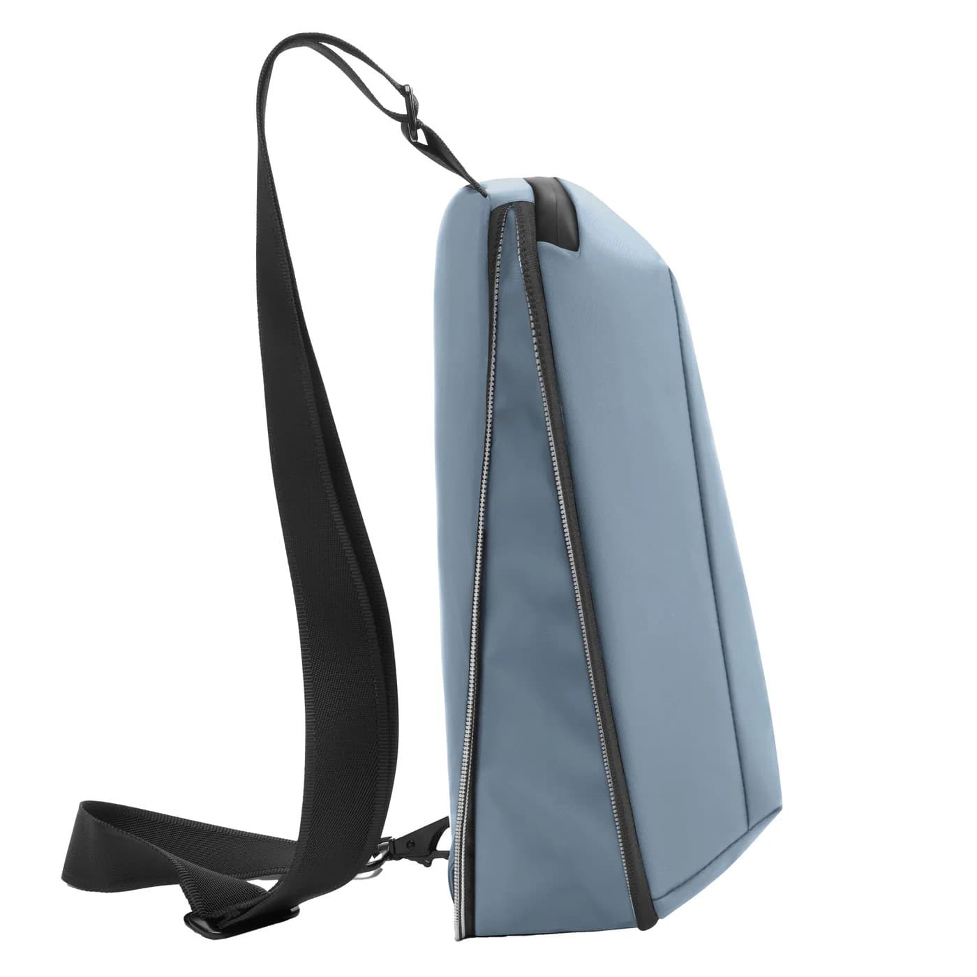Voděodolný batoh přes rameno, Urban Sling, XD Design, šedo/modrý 5