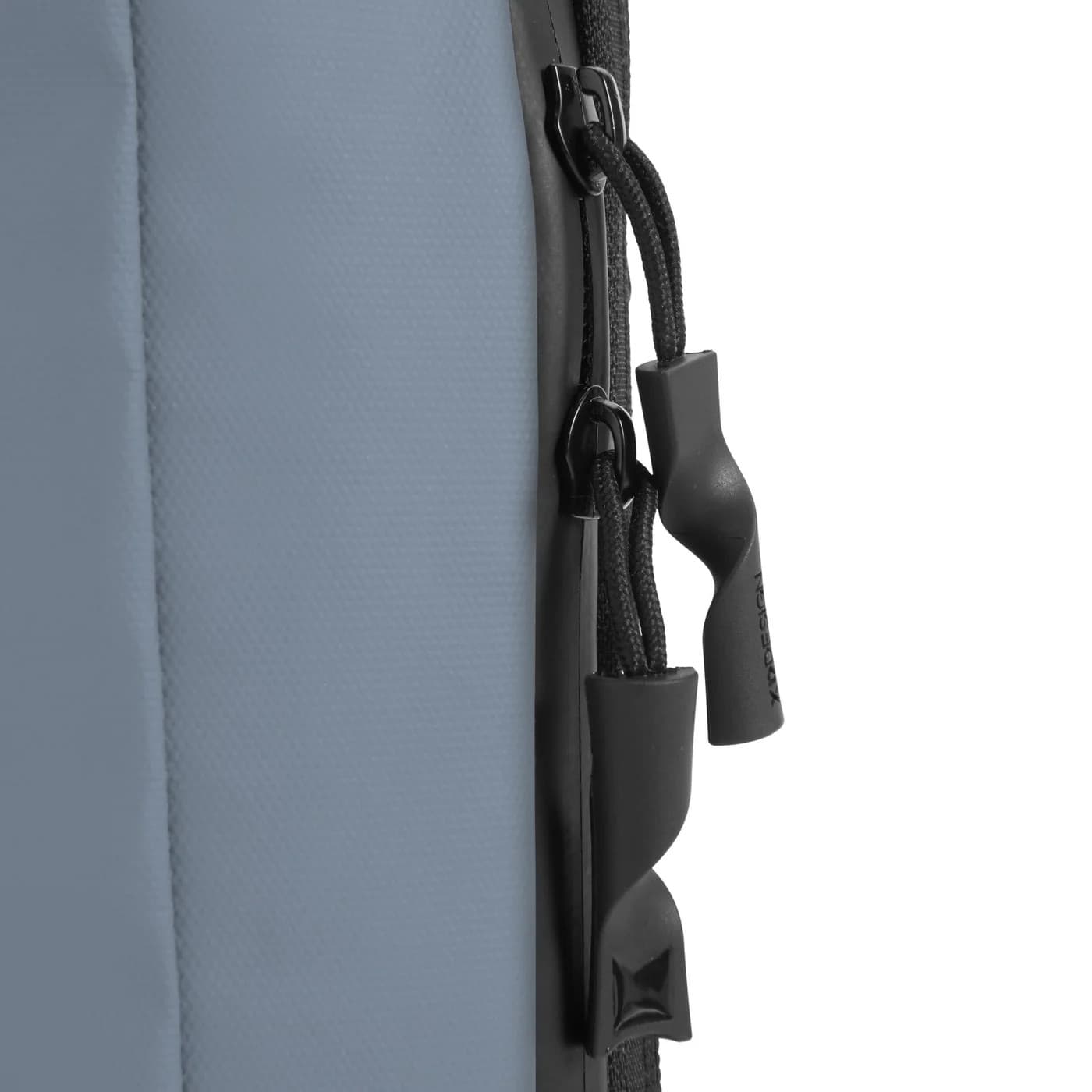 Voděodolný batoh přes rameno, Urban Sling, XD Design, šedo/modrý 6
