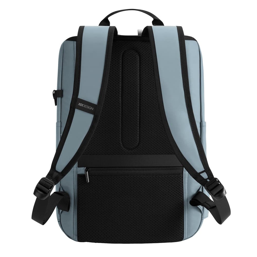 Voděodolný bezpečnostní batoh, Urban, 16", XD Design, modro/šedý 5