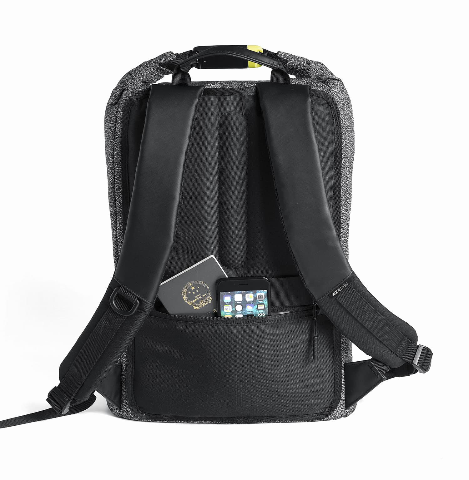 Bezpečnostní batoh, Urban Lite, 15,6", XD Design, šedý 5