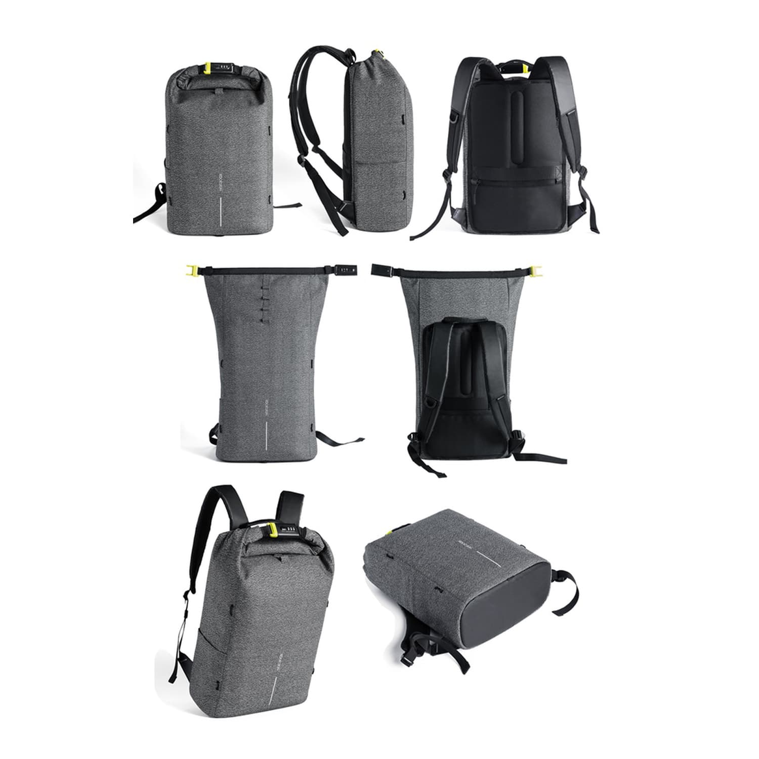 Naprosto nedobytný městský batoh Urban, 15,6", XD Design, šedý 5