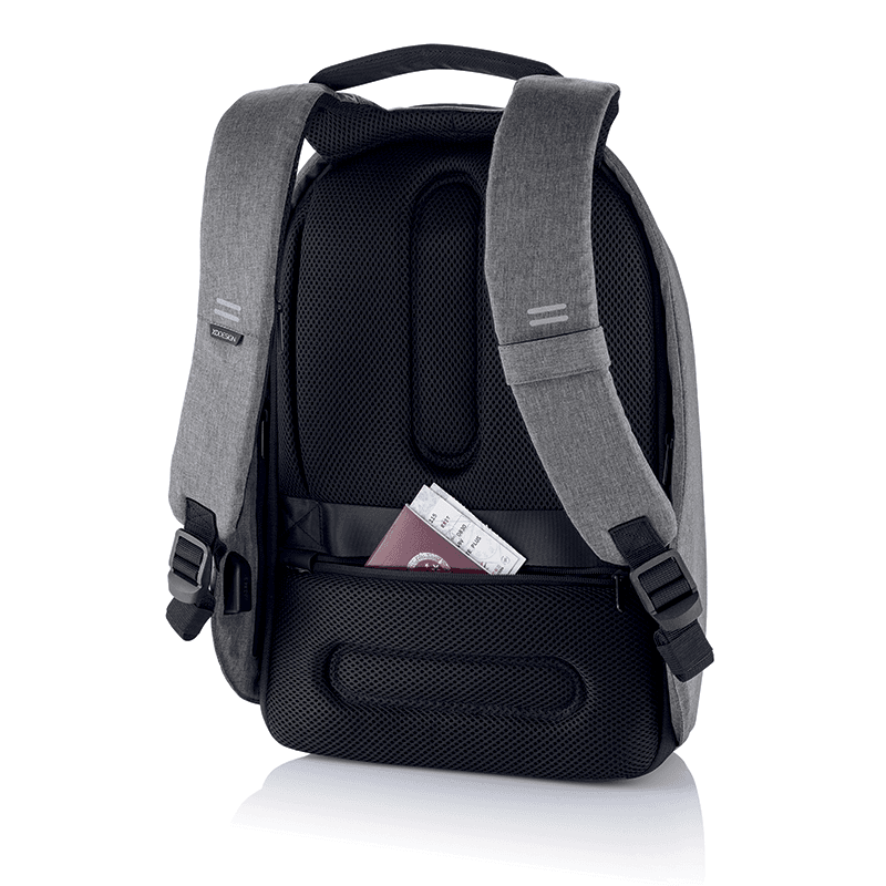 Bezpečnostní batoh, Bobby Hero Small, 13,3", XD Design, šedý 5