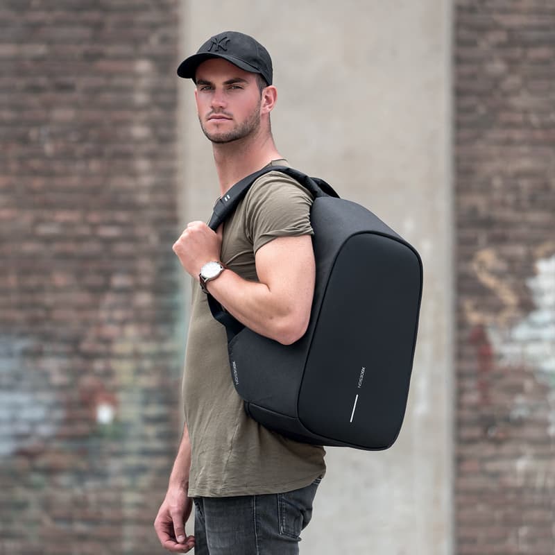 Bezpečnostní batoh, Bobby Hero XL, 17", XD Design, černý 4