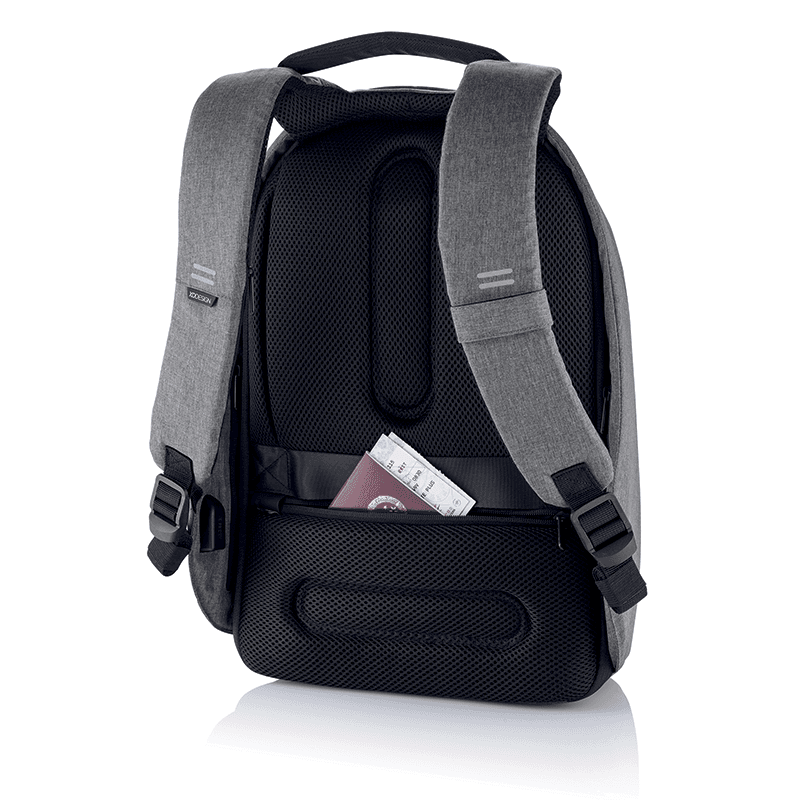 Bezpečnostní batoh, Bobby Hero Regular, 15,6", XD Design, šedý 6