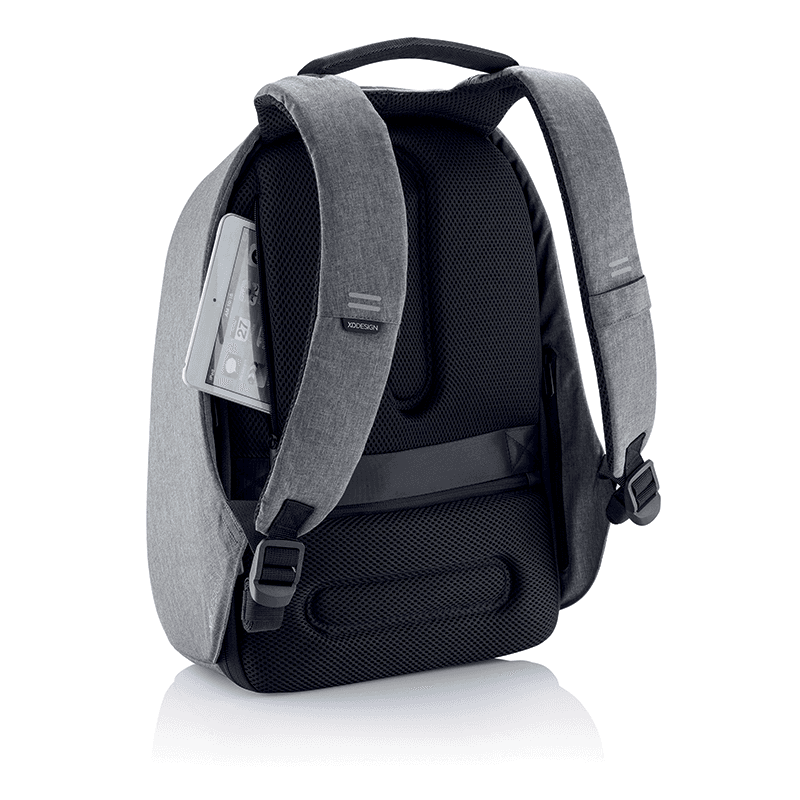 Bezpečnostní batoh, Bobby Hero XL, 17", XD Design, šedý 3