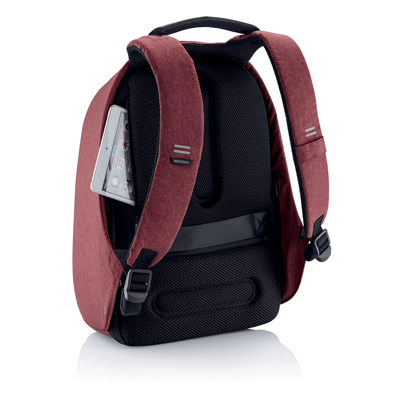 Bezpečnostní batoh, Bobby Hero Regular, 15,6", XD Design, červený 5