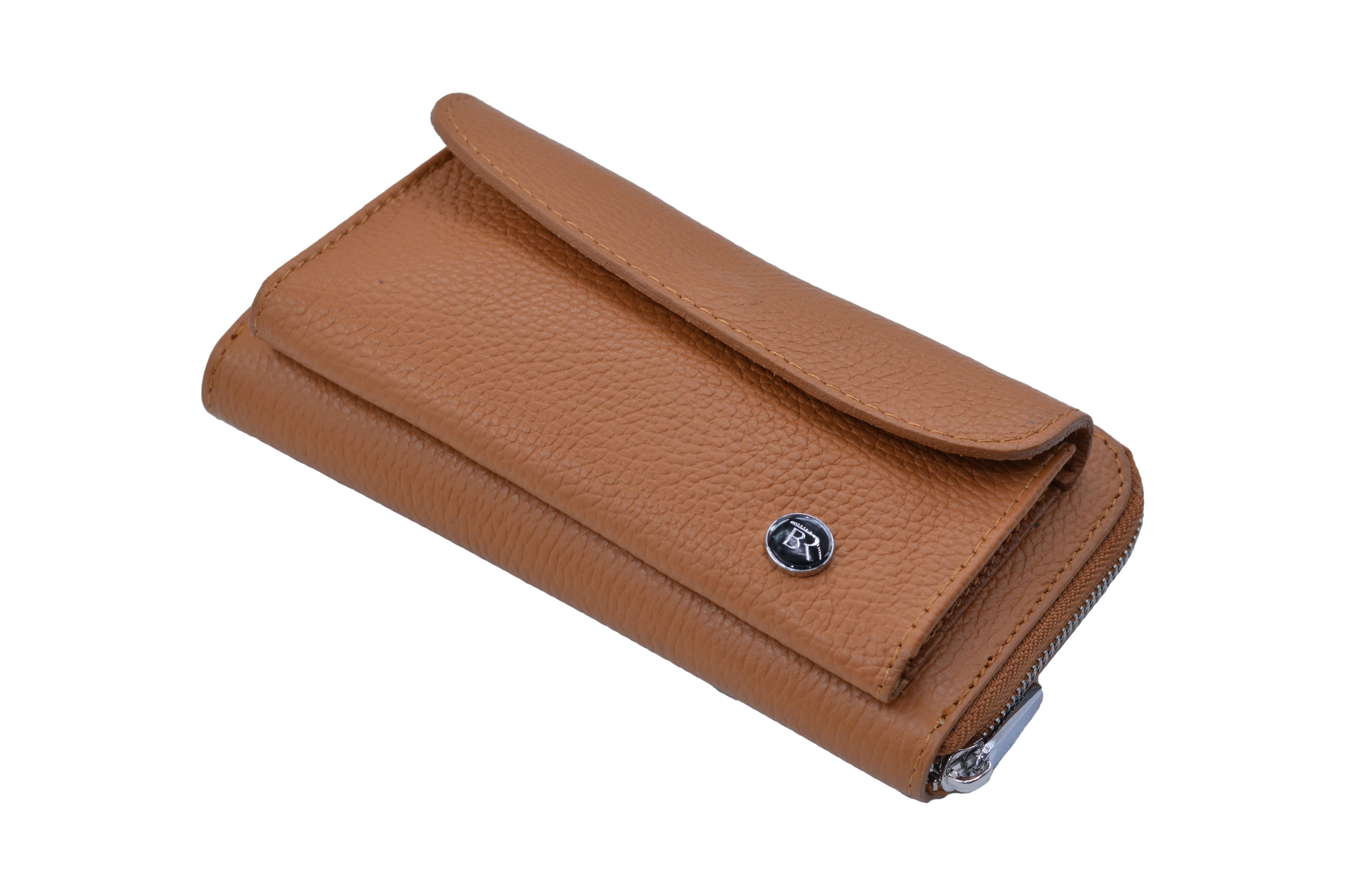 Bright Dámská crossbody kapsa/peněženka Rezavá