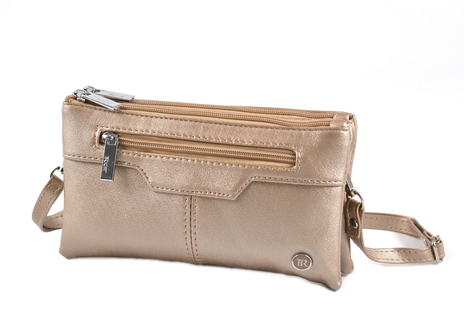 Bright Dámská crossbody kapsa Bronzová
