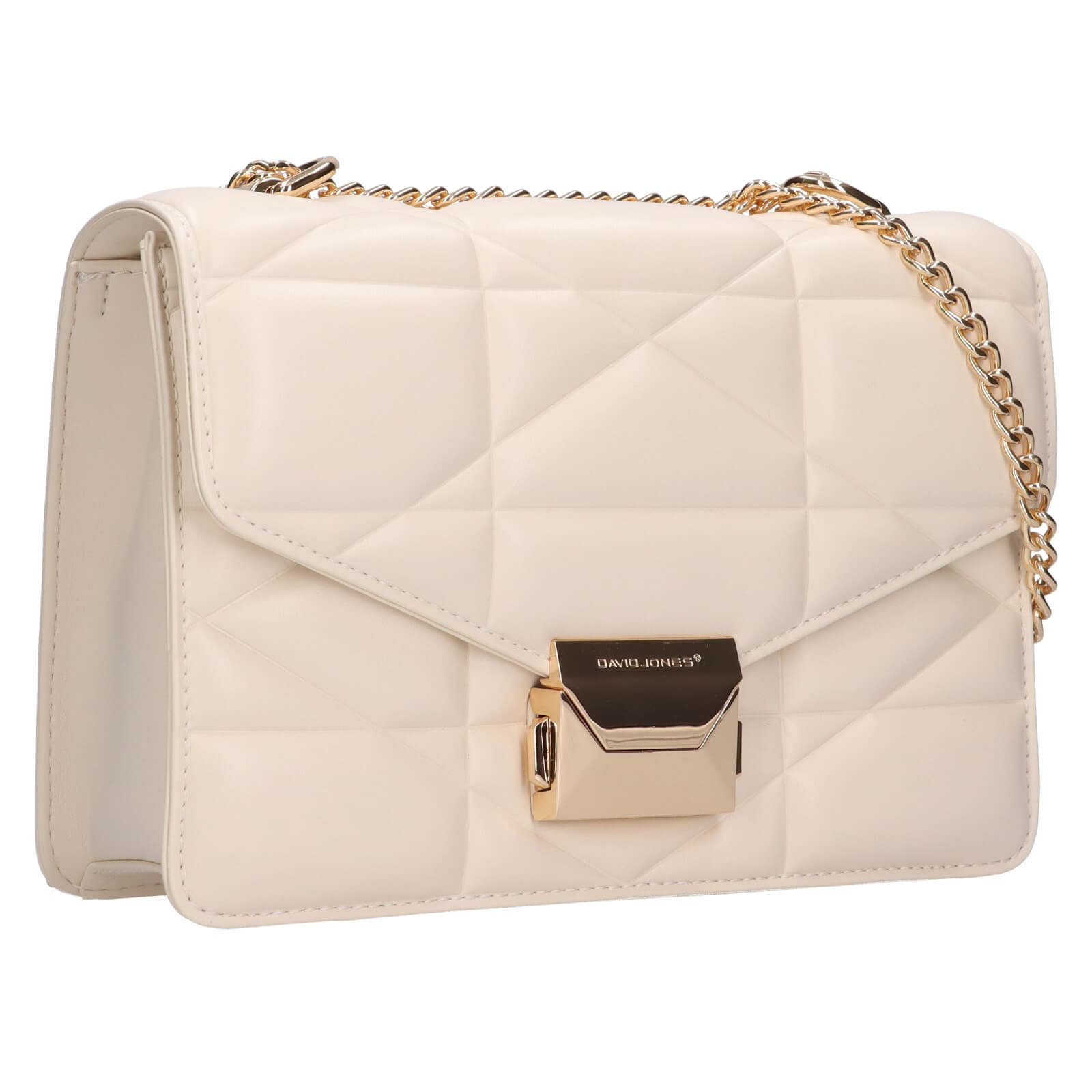 Crossbody kabelka David Jones Montse, krémová 2