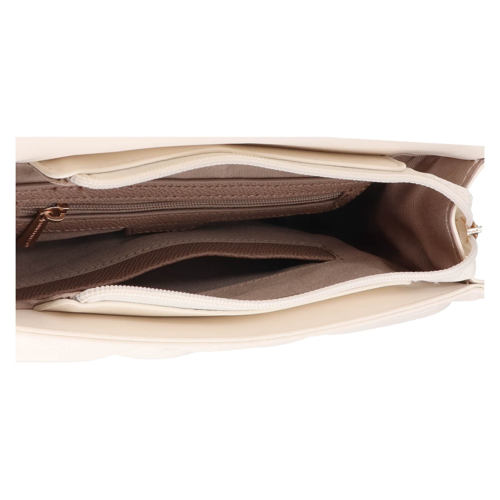 Crossbody kabelka David Jones Montse, krémová 5