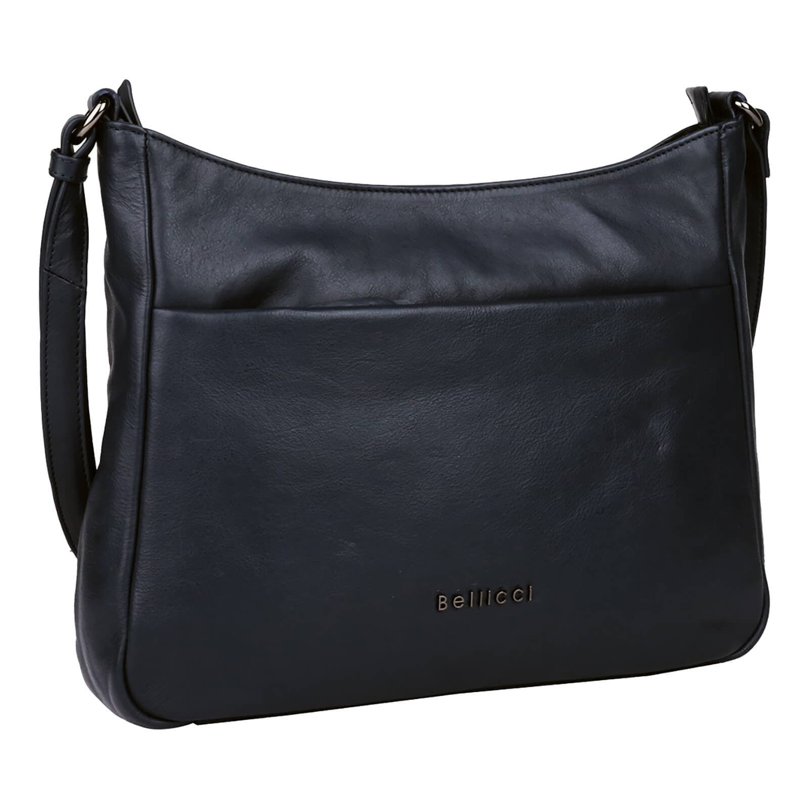 Kožená crossbody kabelka Bellicci Sydney, černá 2