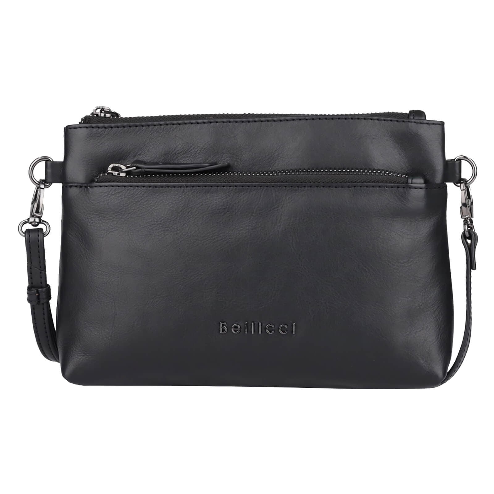 Kožená crossbody kabelka Bellicci Sicilia, černá 2