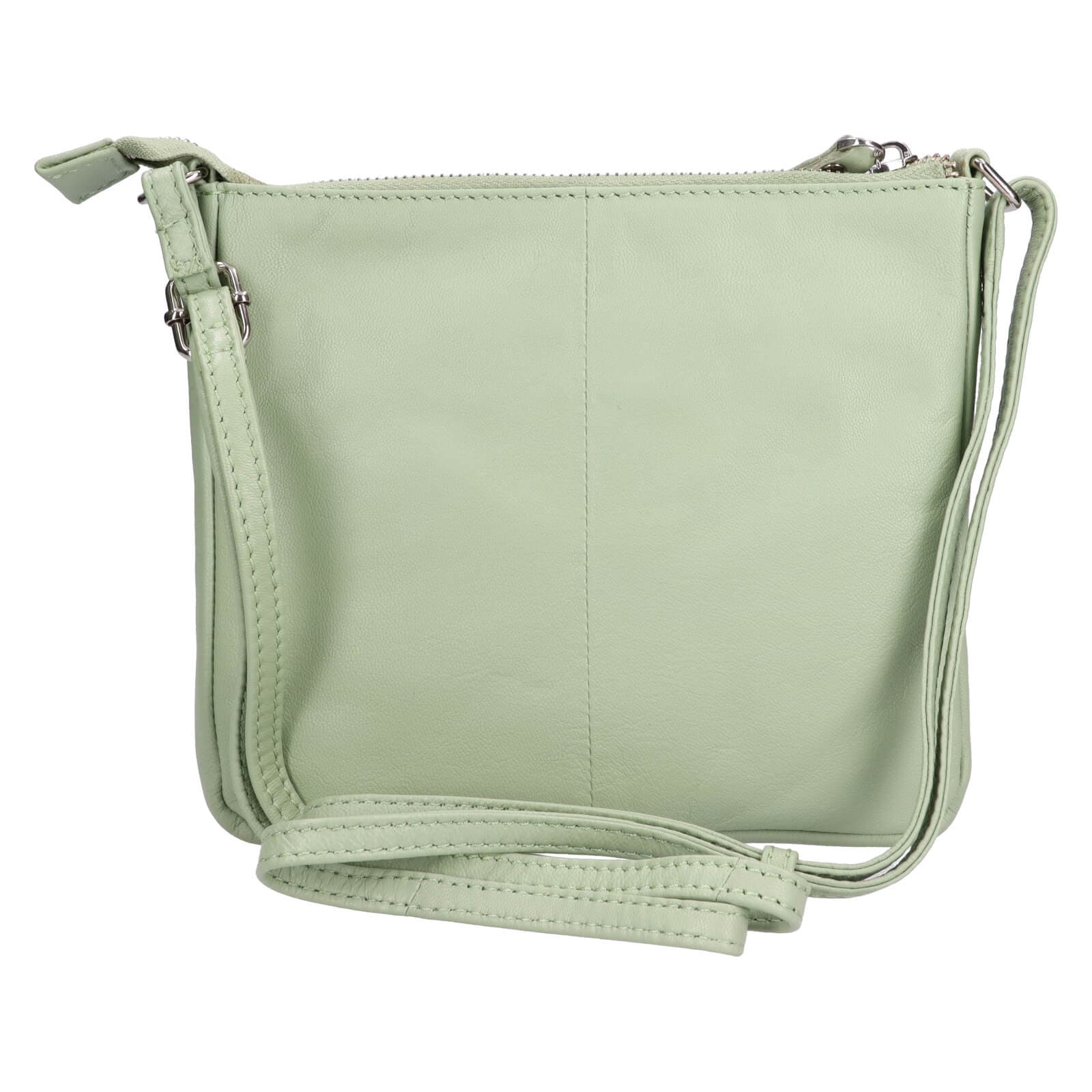 Kožená crossbody kabelka Lagen Hesper, zelená 4
