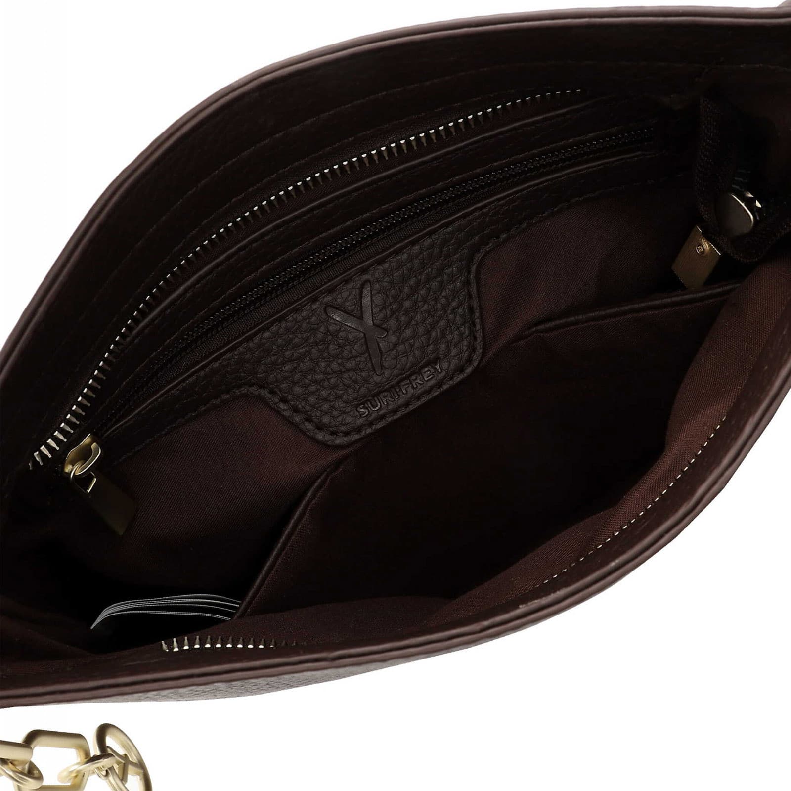 Crossbody Suri Frey Nela, hnědá 5