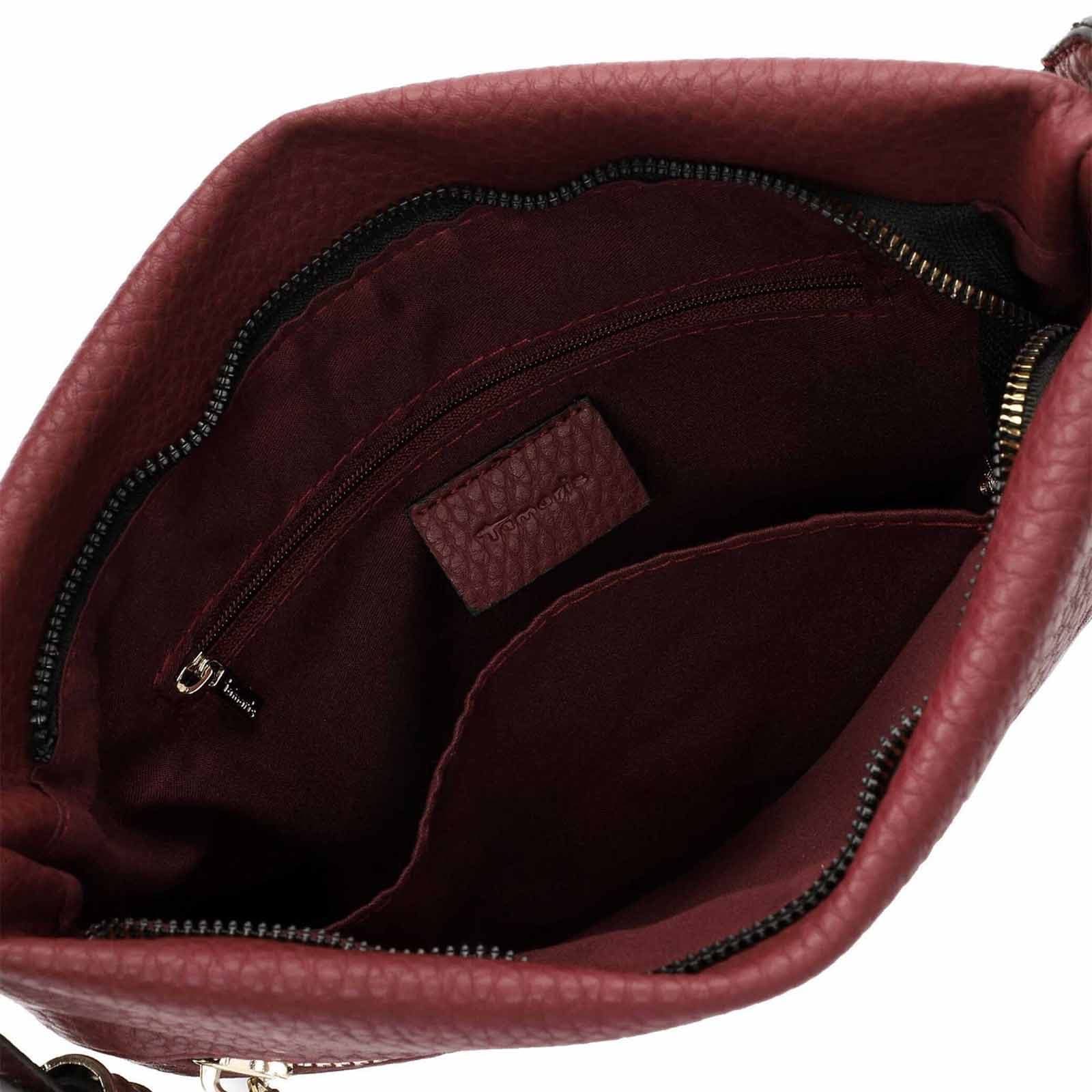 Crossbody kabelka Tamaris Meria, vínová 5