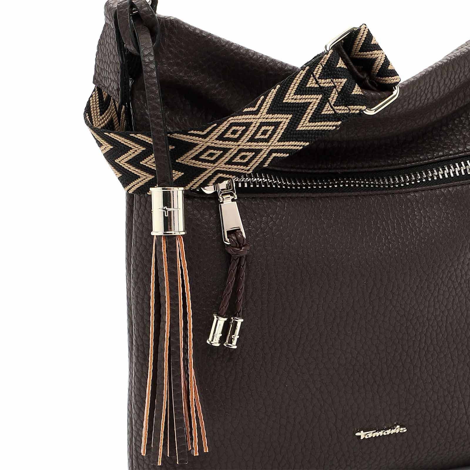 Crossbody kabelka Tamaris Meria, hnědá 4