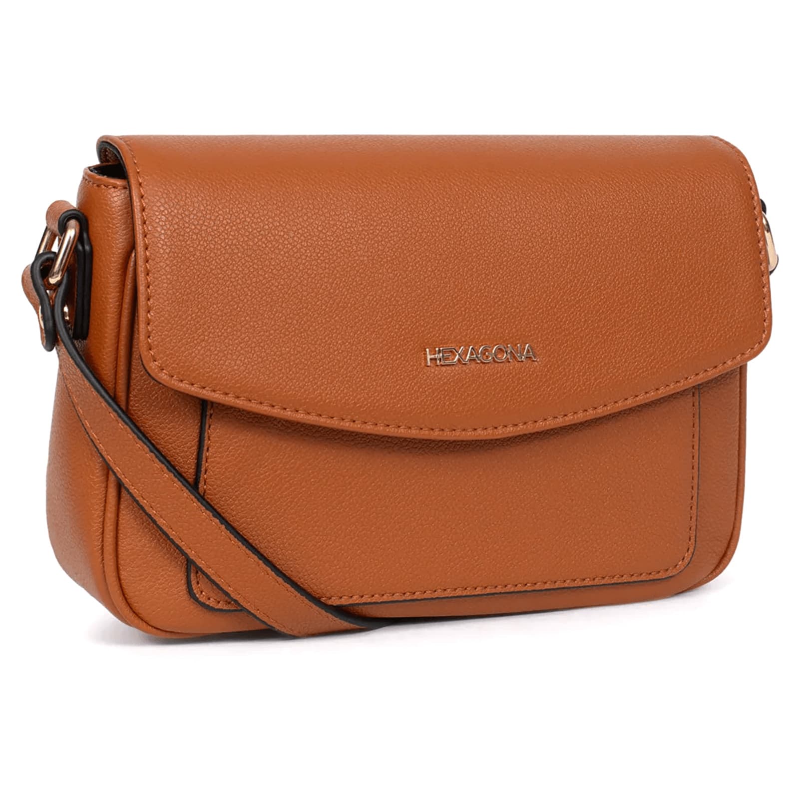 Crossbody kabelka Hexagona Aitana, hnědá 2