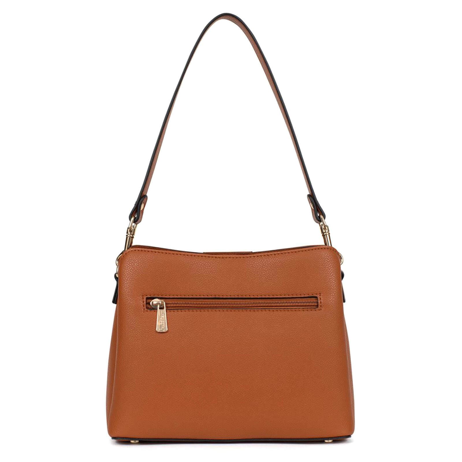 Crossbody kabelka Hexagona Sanna, hnědá 3