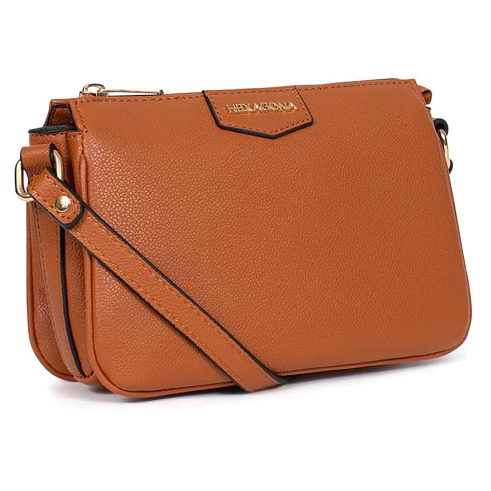 Crossbody kabelka Hexagona Raisa, hnědá 2