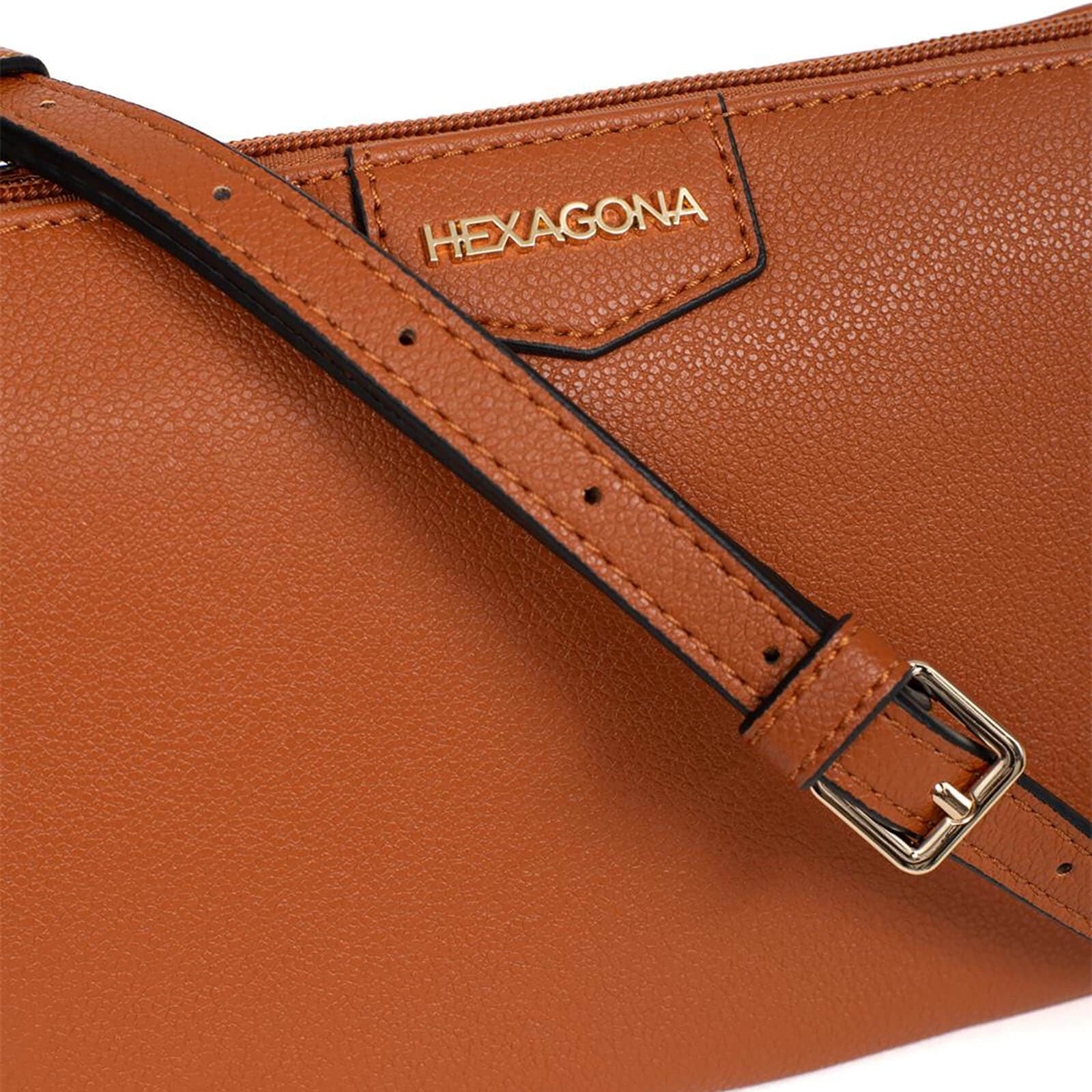 Crossbody kabelka Hexagona Raisa, hnědá 5