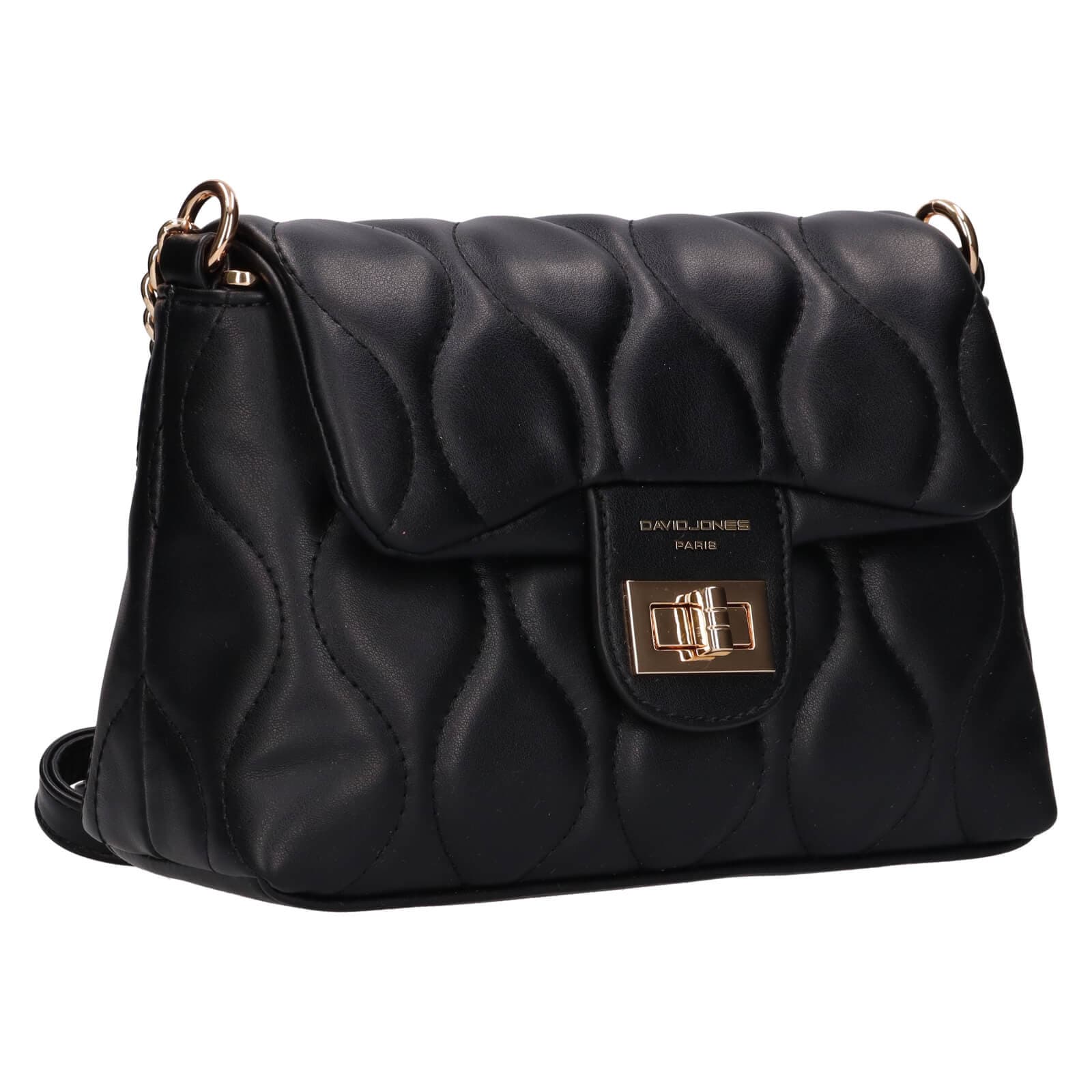 Crossbody kabelka David Jones Carlotta, černá 2