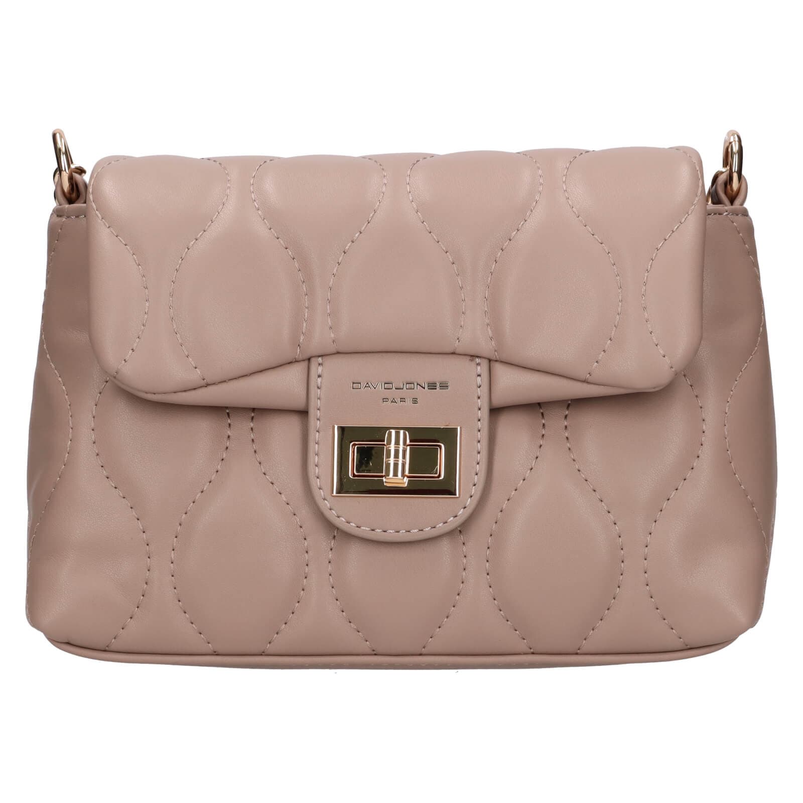 Crossbody kabelka David Jones Carlotta, béžová