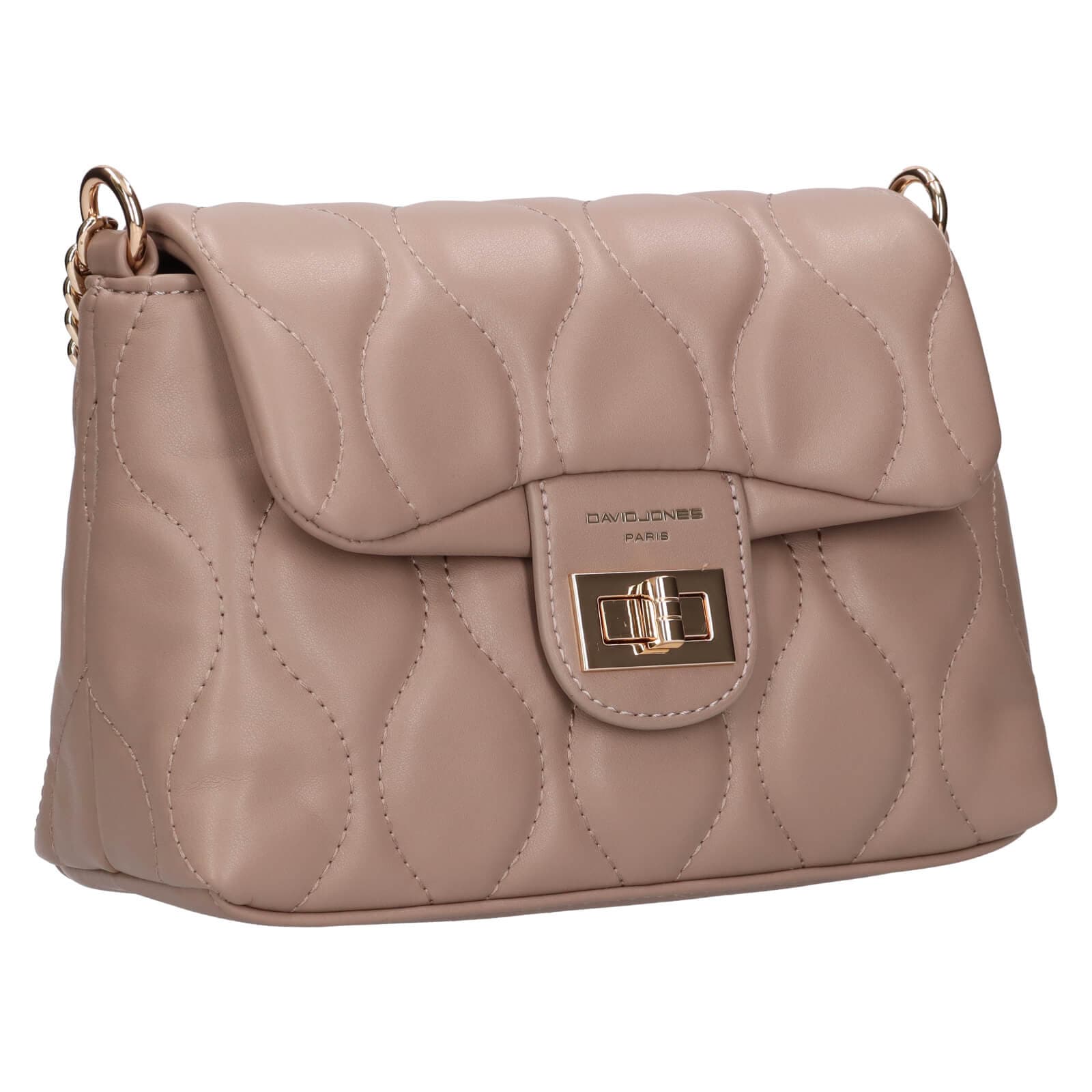 Crossbody kabelka David Jones Carlotta, béžová 2