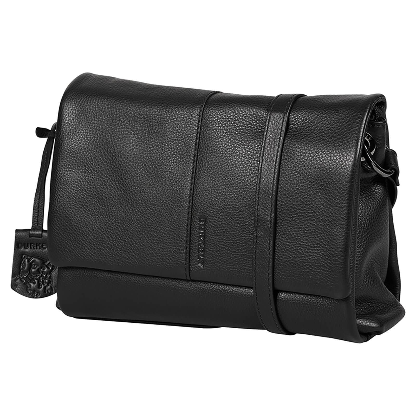 Crossbody kožená kabelka Burkely Triona, černá 2